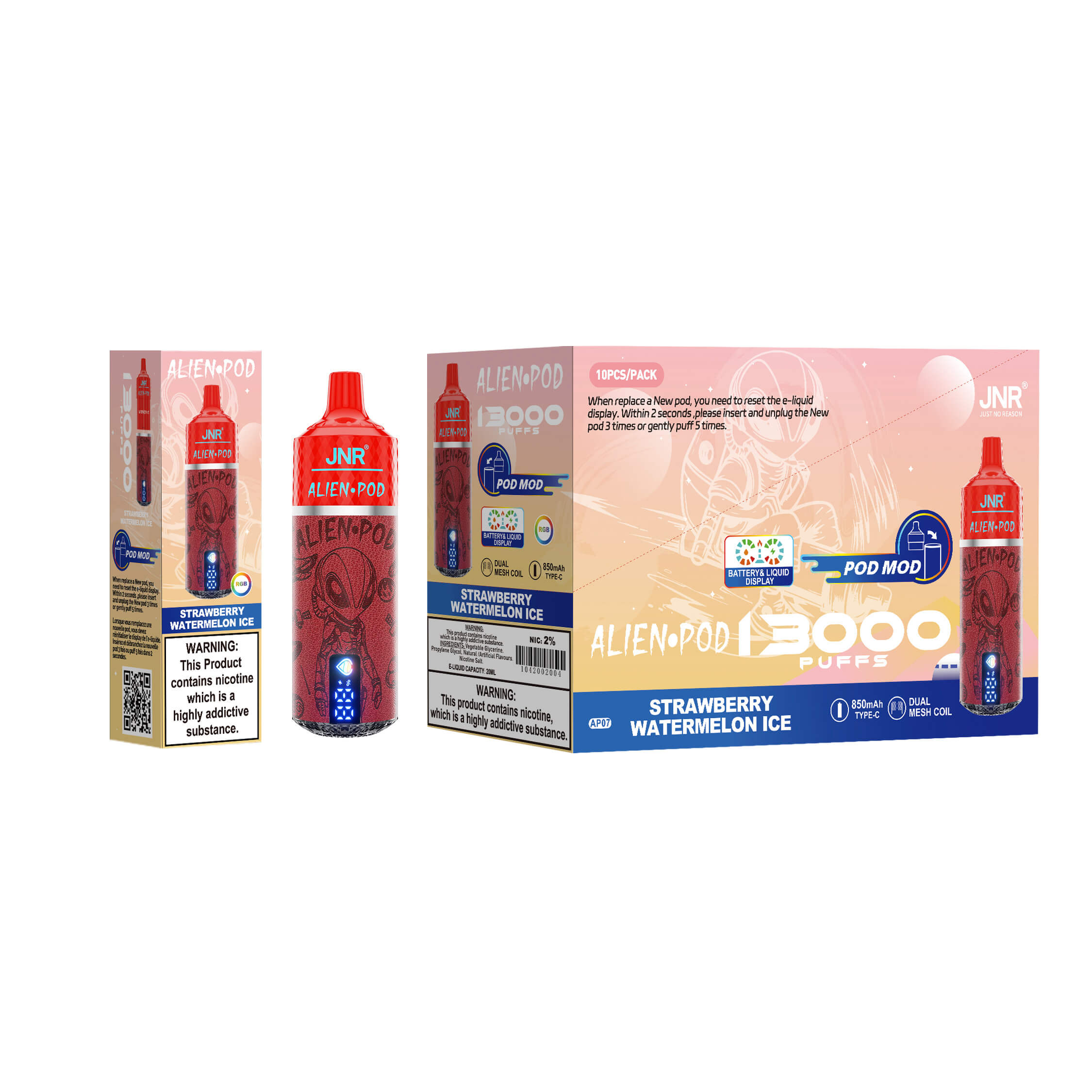 JNR Alien Pod 13K avis